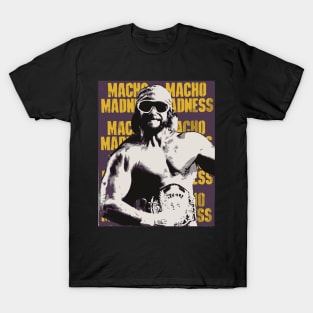 Macho Greyscale Man T-Shirt